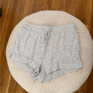 Stars Above Light Gray Lounge Shorts Drawstring With Pockets - Pajamas